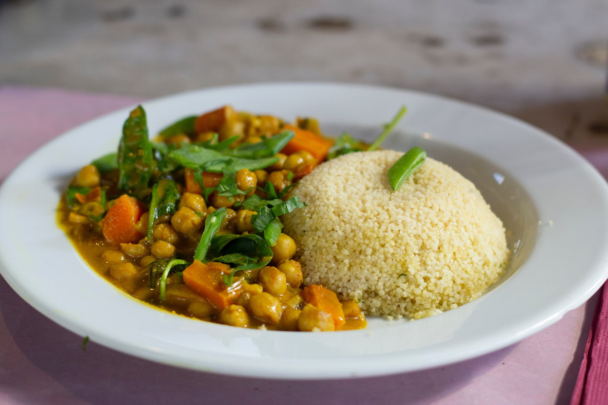 Couscous with vegetables. By Daniela.