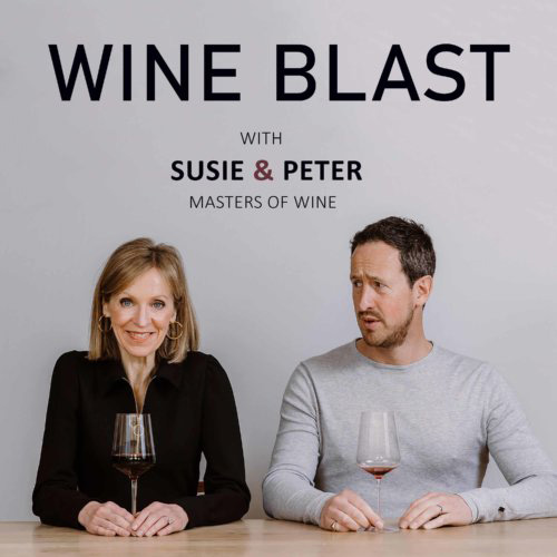 Wine Blast with Susie and Peter podcast logo