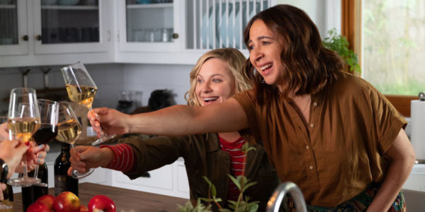 Amy Poehler and Maya Rudolph in Wine Country.