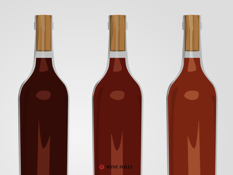 how red wine ages and becomes oxidized
